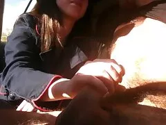 Lớn gà trống Đen phim cấp ba han và mun blowjob Hardcore